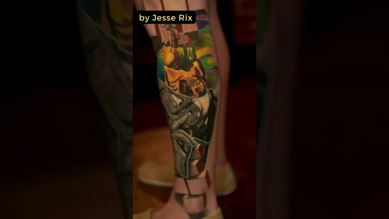 Stunning work by Jesse Rix #shorts #tattoos #inked #youtubeshorts