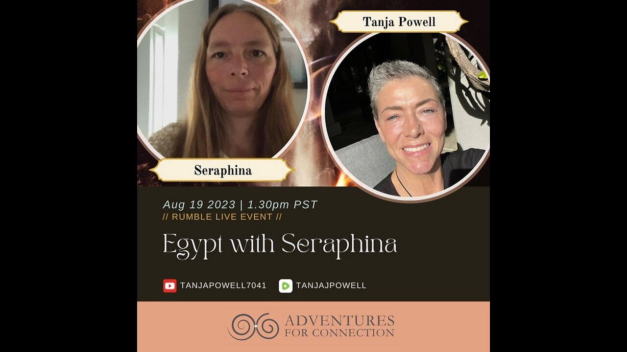 Tanja and Seraphina talk EGYPT