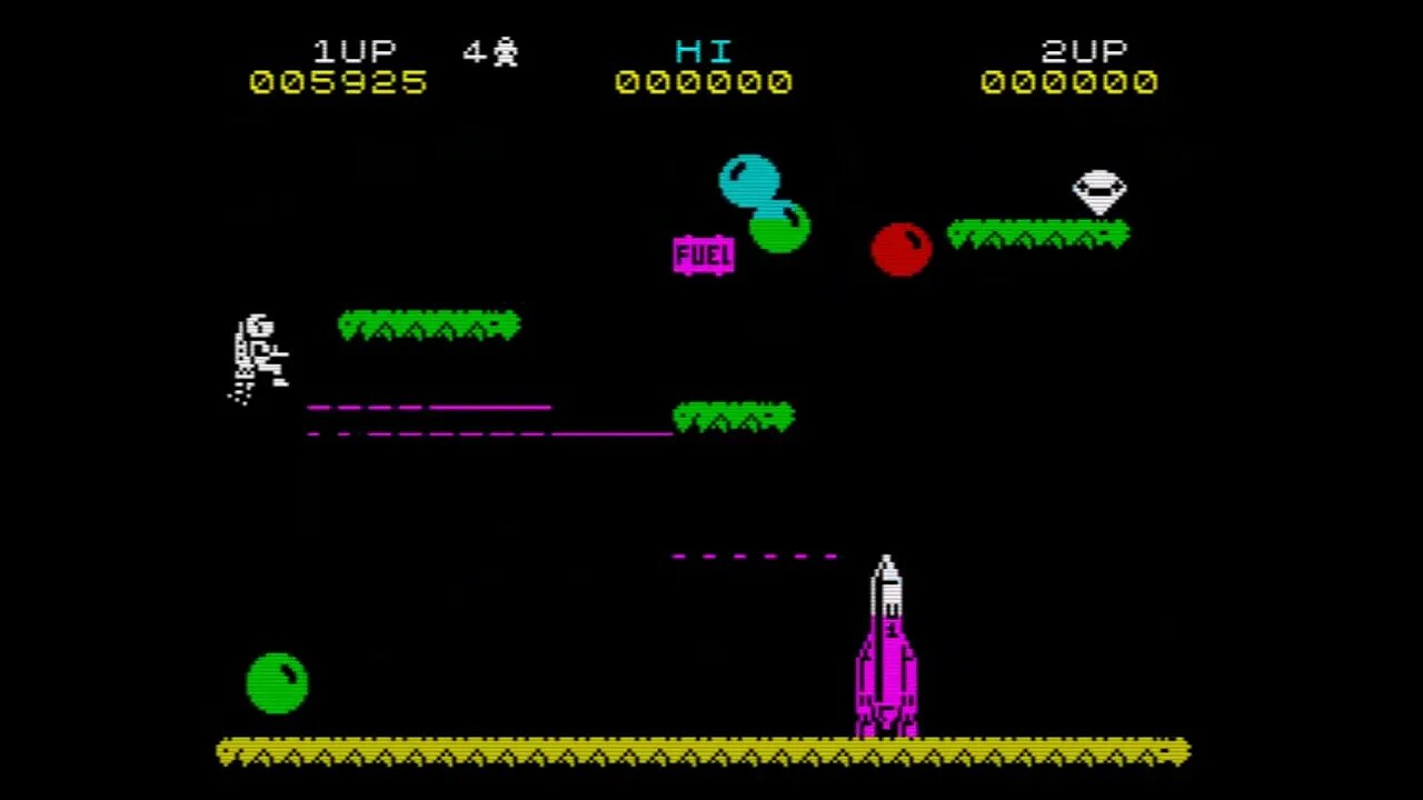 Zx Spectrum Games - Jetpac