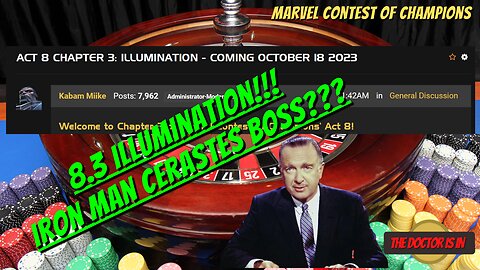 MCOC Act 8 Chapter 3 Illumination Announced for 18OCT2023 Let's Review