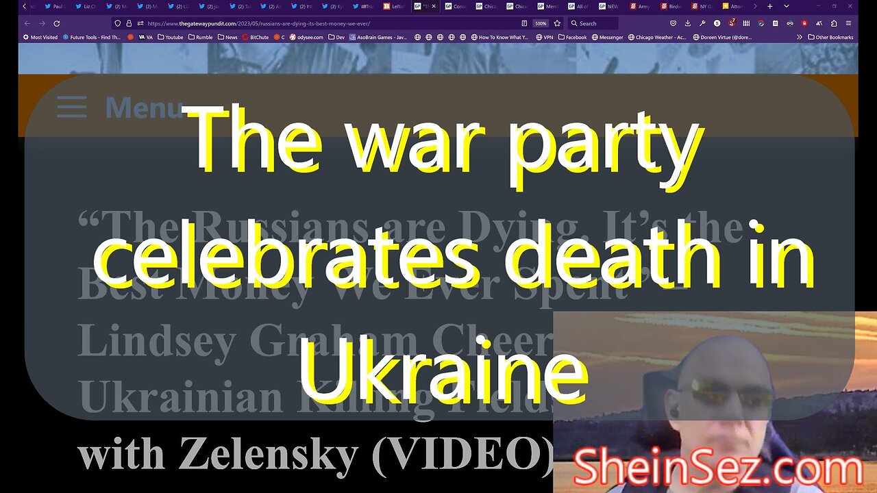 Elected warmongers celebrate death in Europe for Memorial Day & more #183