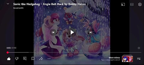 Jingle bell rock sonic the hedgehog