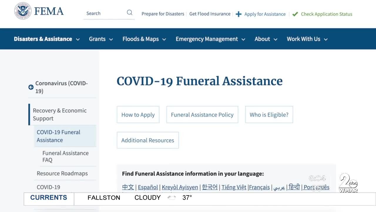 MFM: COVID-19 funeral assistance