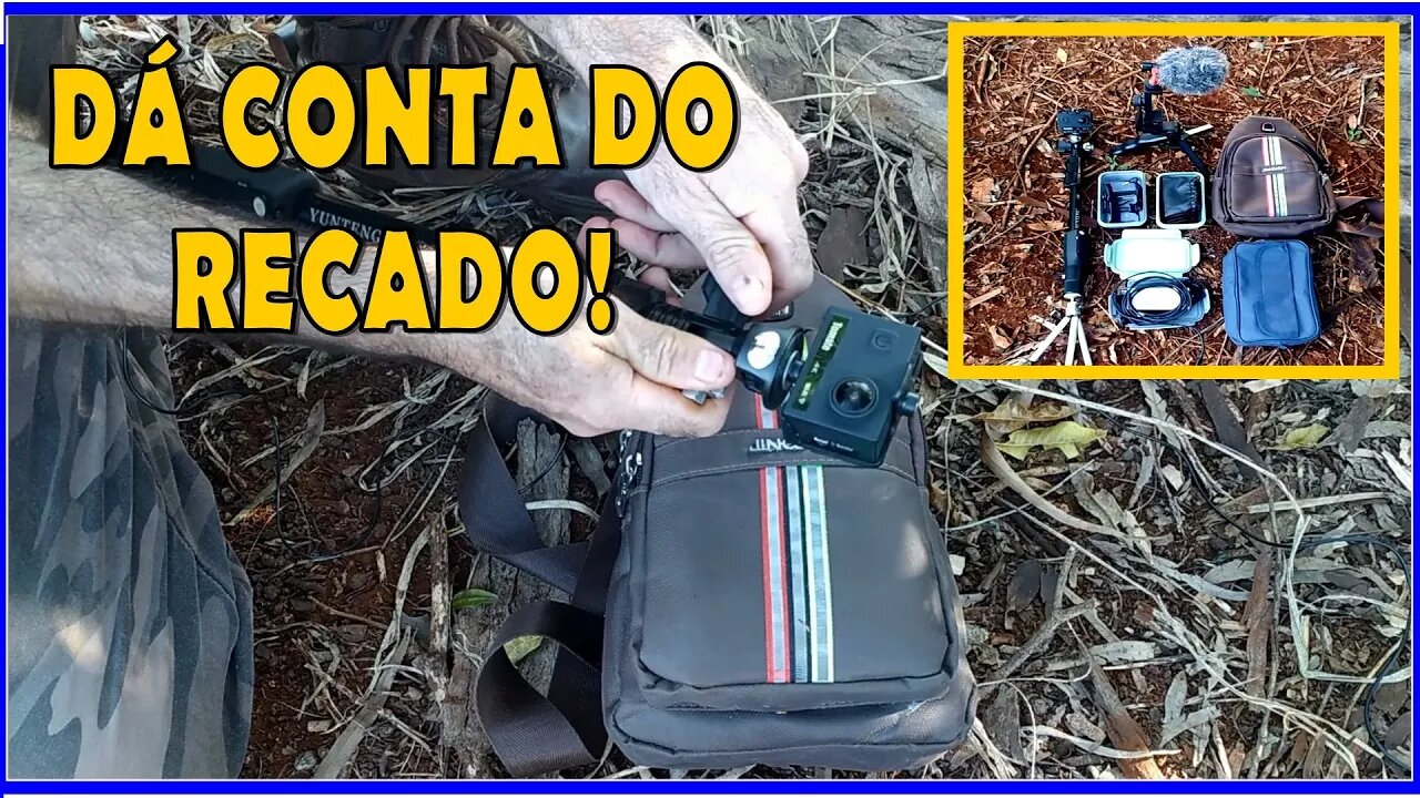 🎥Meu setup para gravacâo outdoor