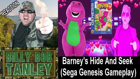 Barney's Hide And Seek (Sega Genesis Gameplay) (Betsy Buns) - Reaction! (BBT)