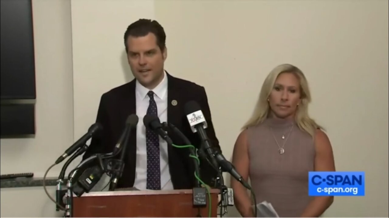 The Truth About January 6th - Matt Gaetz and Marjorie Greene