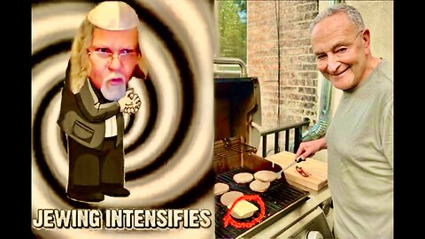 The Jewing Intensifies JewSA Normalizes Lies Chuck Schumer Grill Pride Month Celebration Scissoring