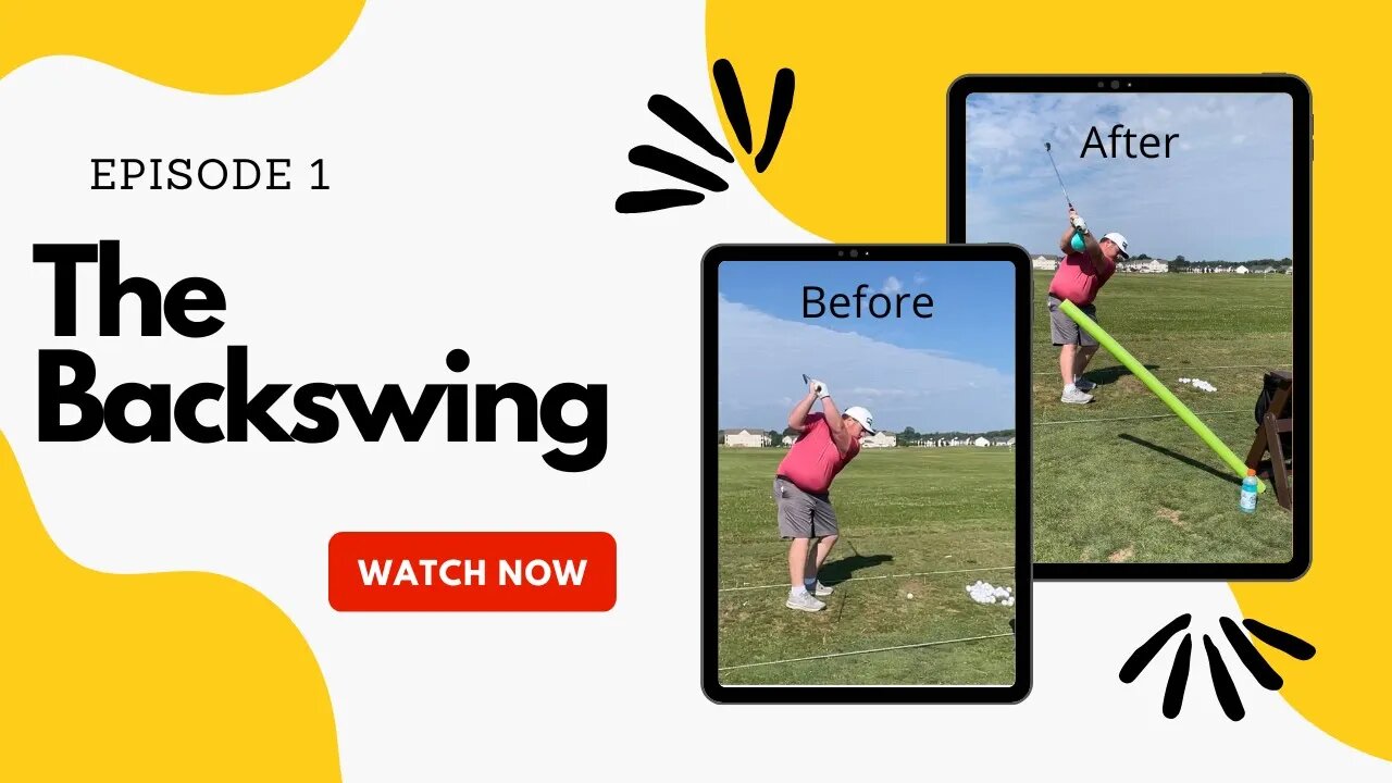 My Golf Journey - Episode 1 "The Backswing". #education #change #golf #fun