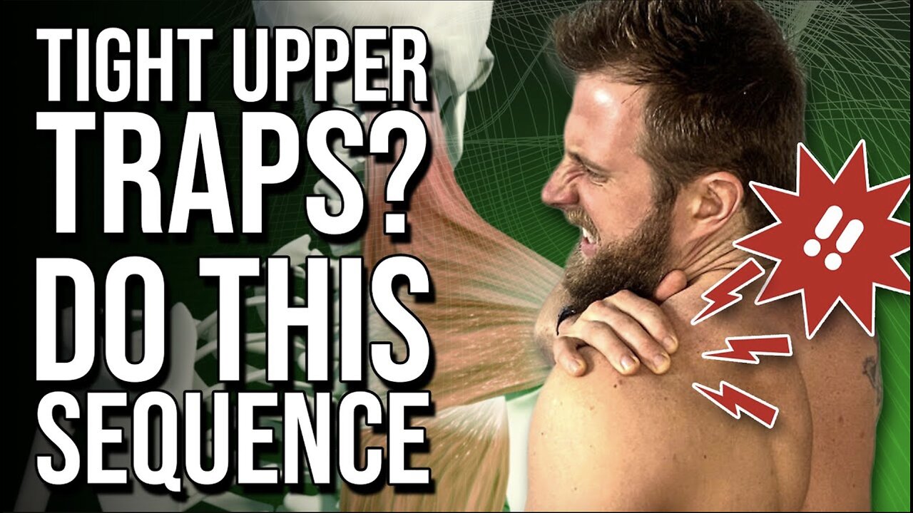 How To Stretch the Trapezius Muscle | Release The Upper Traps With This Sequence!