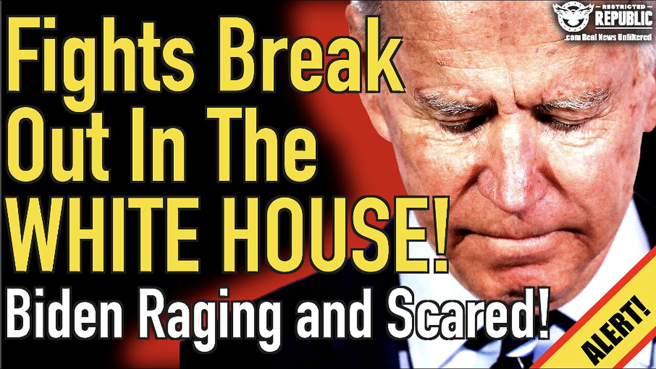 Fights Break Out In The White House! Biden Raging and Scared!