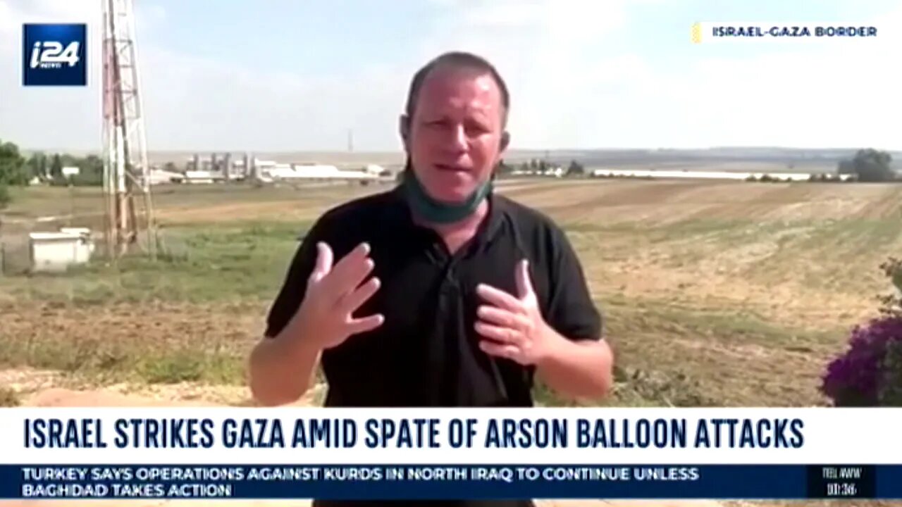 Israel Continues To Bomb Gaza Over "Balloon Attacks"