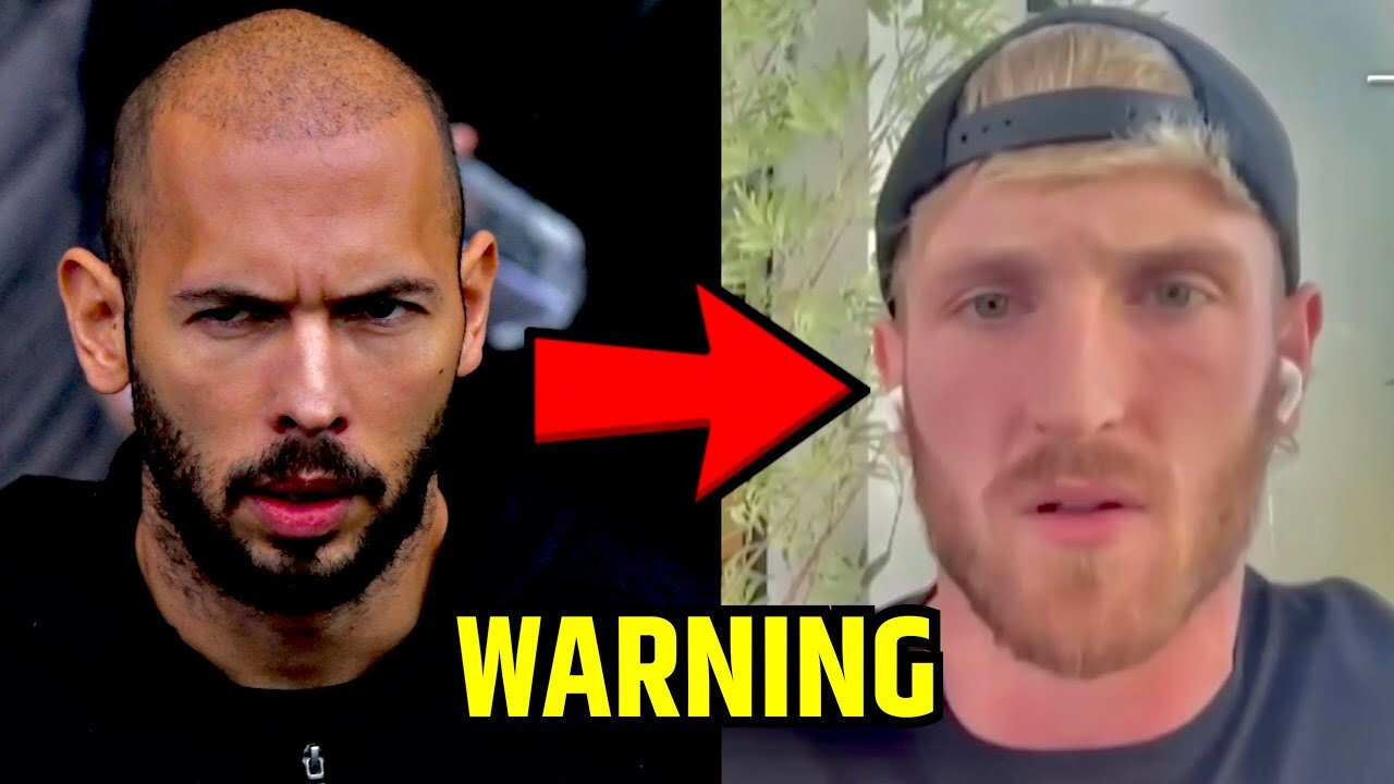 ANDREW TATE’S WARNING MESSAGE TO LOGAN PAUL FROM JAIL