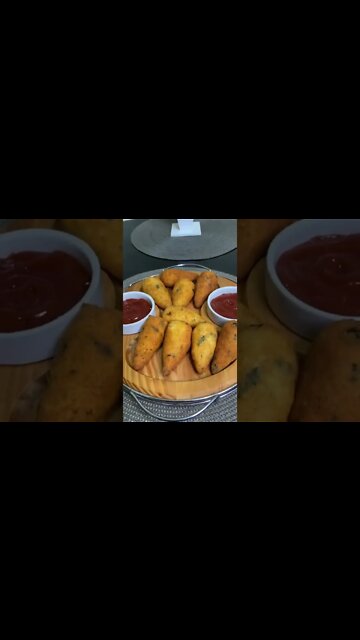 COXINHA SEM MASSA , em breve receita completa no MAIS COMIDA. #coxinha #salgado #receitas