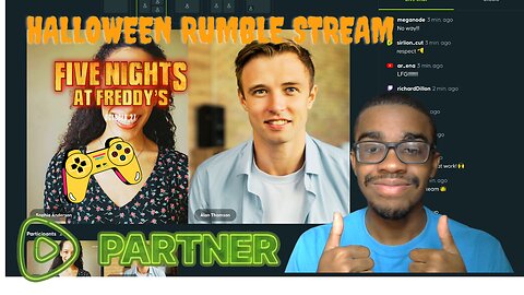 HALLOWEEN RUMBLE STREAM RUMBLE PARTNER