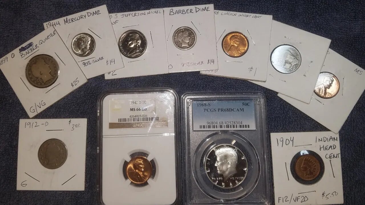 Showing Off Some of My Coin Finds and Talking About Collecting
