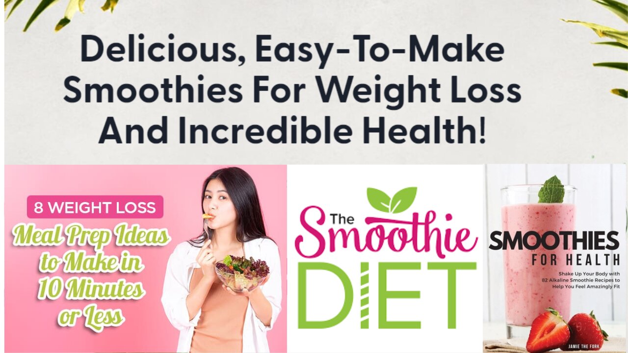 Weight Loss Diet ! Smoothie Diet for Weight Loss