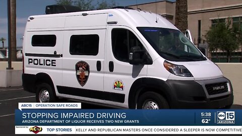 Arizona Dept. of Liquor receives grants to help stop impaired driving