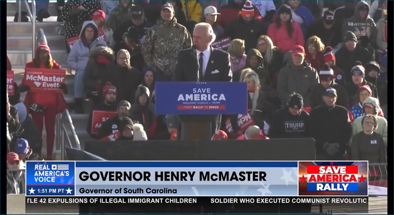 SC Gov McMaster: Trump is GOP's "Bull Elephant"