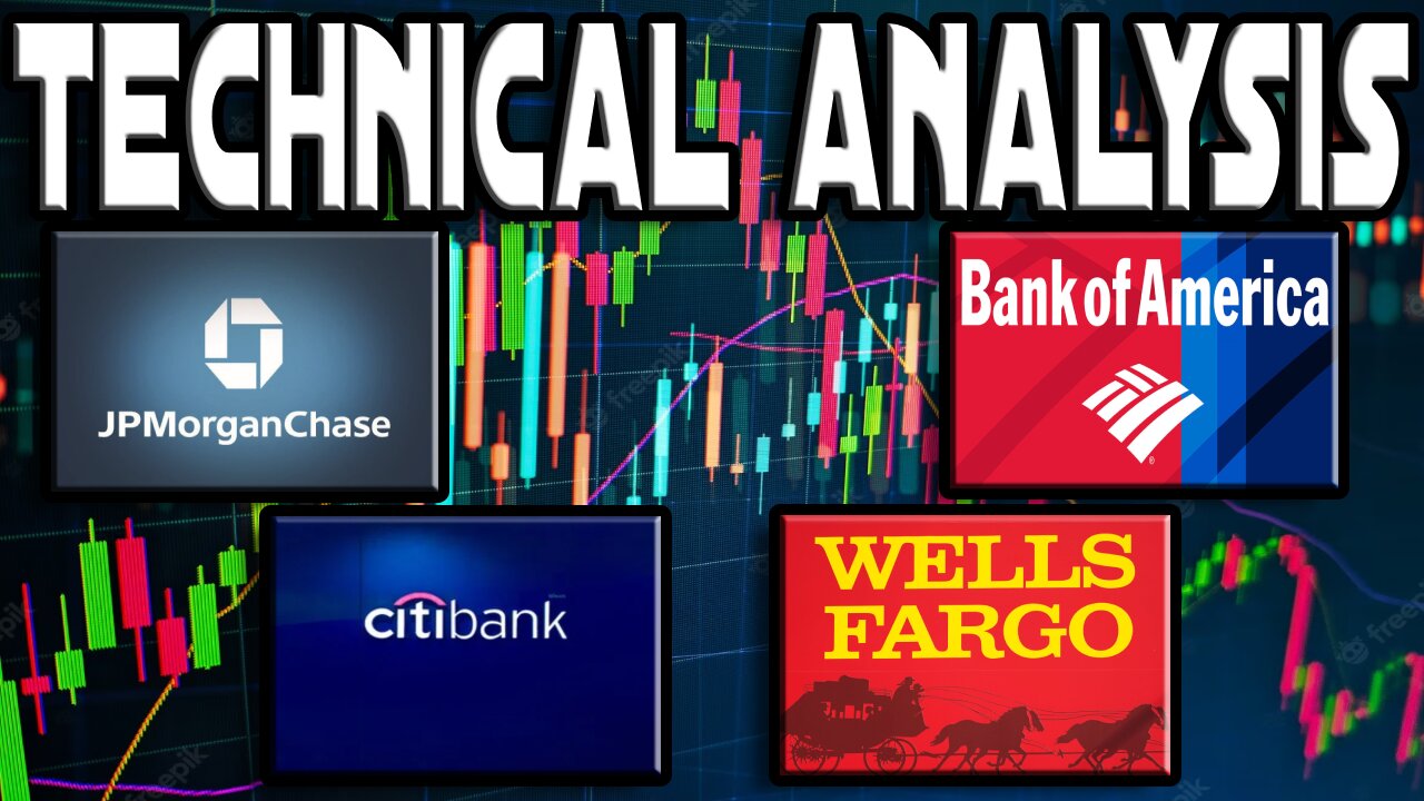 Technical Analysis | J.P Morgan (JPM), Bank of America (BAC), Citi Group (C) & Wells Fargo (WFC)