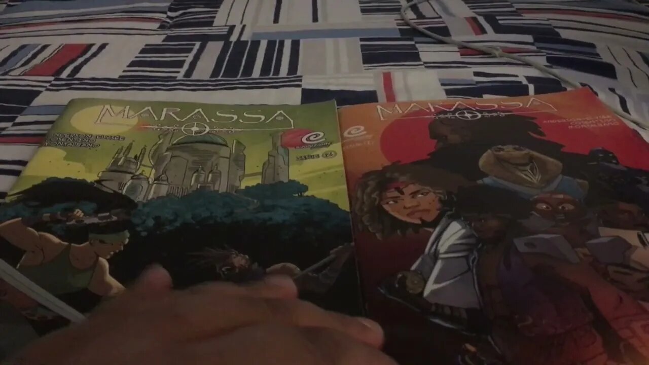 Shawn Reviews Black Sci Fi Comic Marassa- Viewer Requested Comic Review