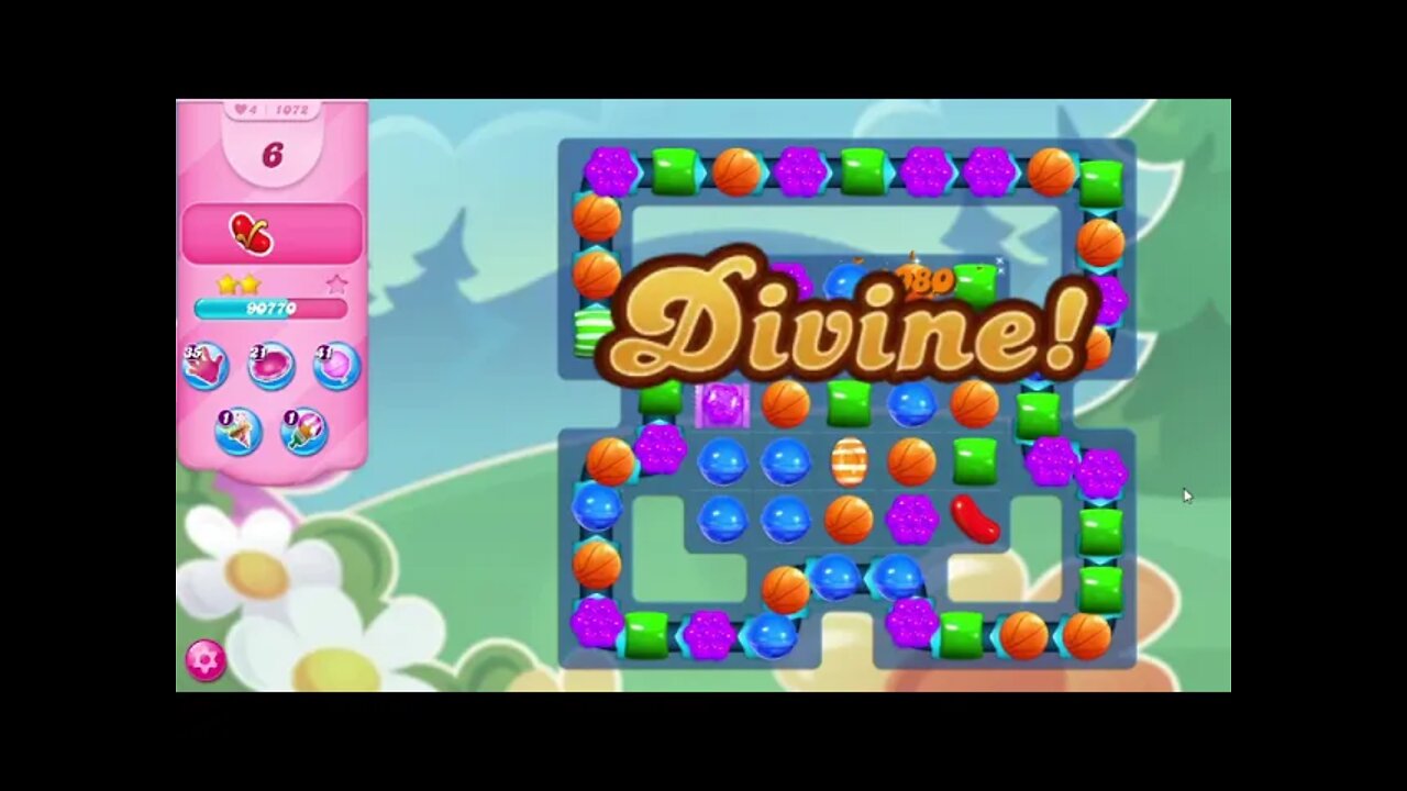 Candy Crush Saga Level 1072