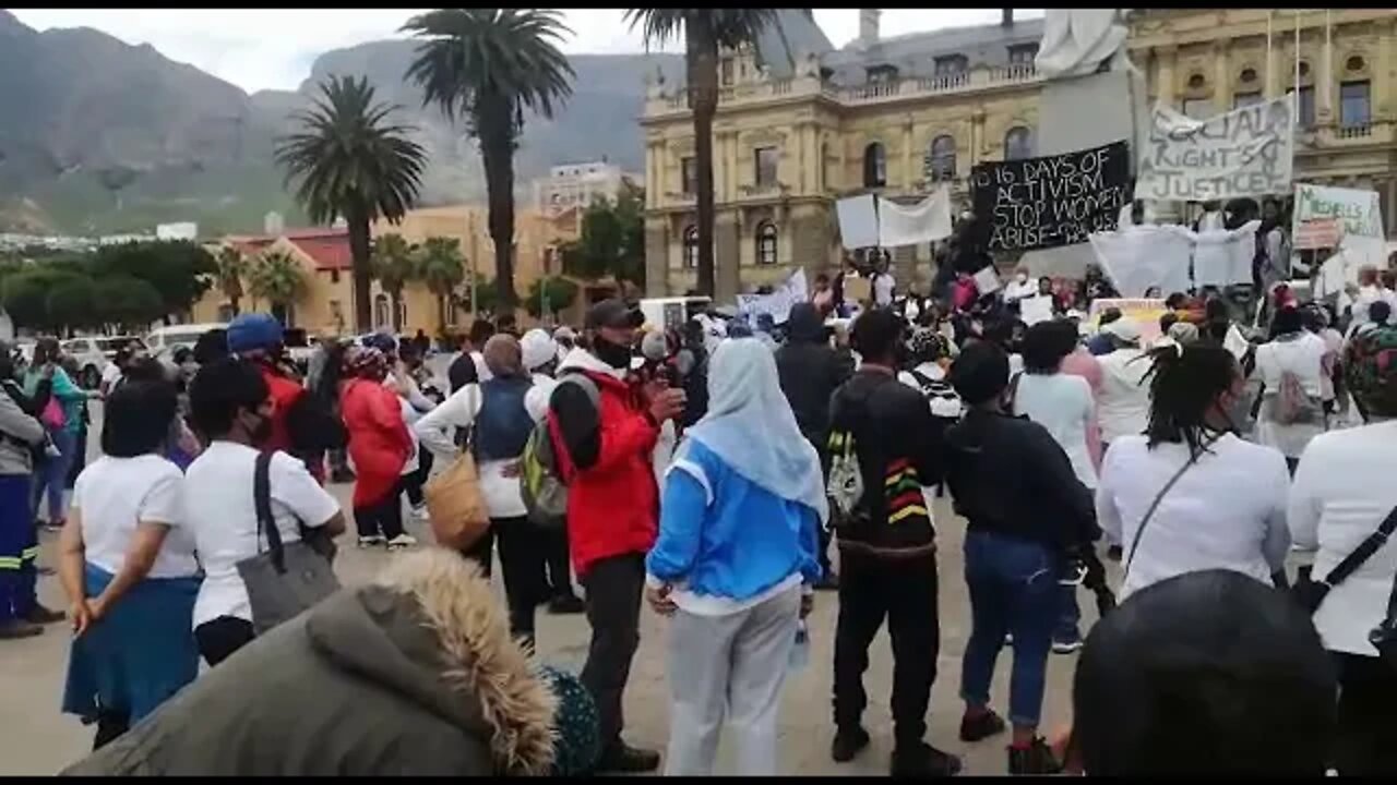 Absurd SA ( GBV protest on the Grand Parade )