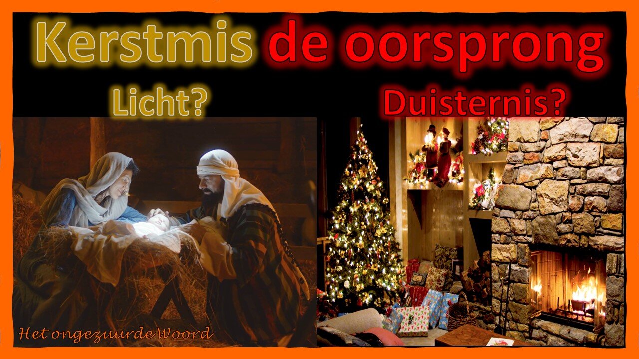 Kerstmis de oorsprong: licht of duisternis?