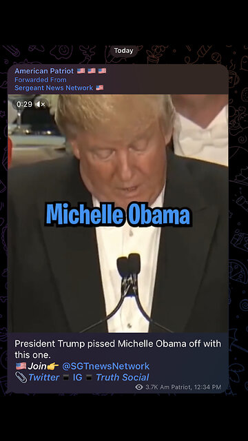 President Trump pissed Michelle Obama off with this one.