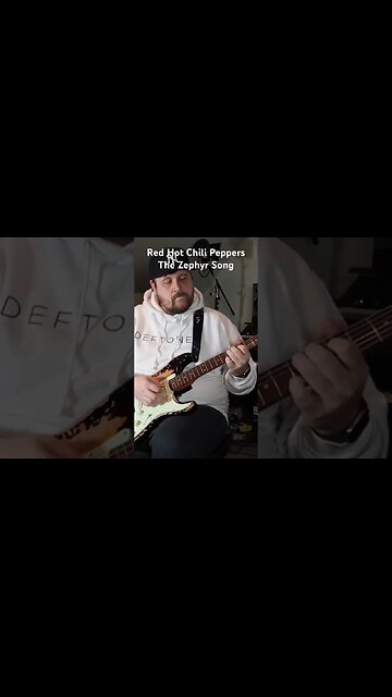 Red Hot Chili Peppers - The Zephyr Song Guitar Cover (Part 2) - Fender Mike McCready Stratocaster