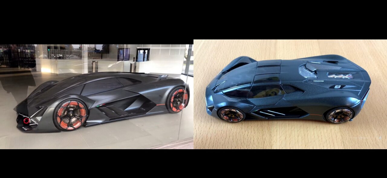 Unboxing Lamborghini Terzo Millennio - BBurago Die Cast Model