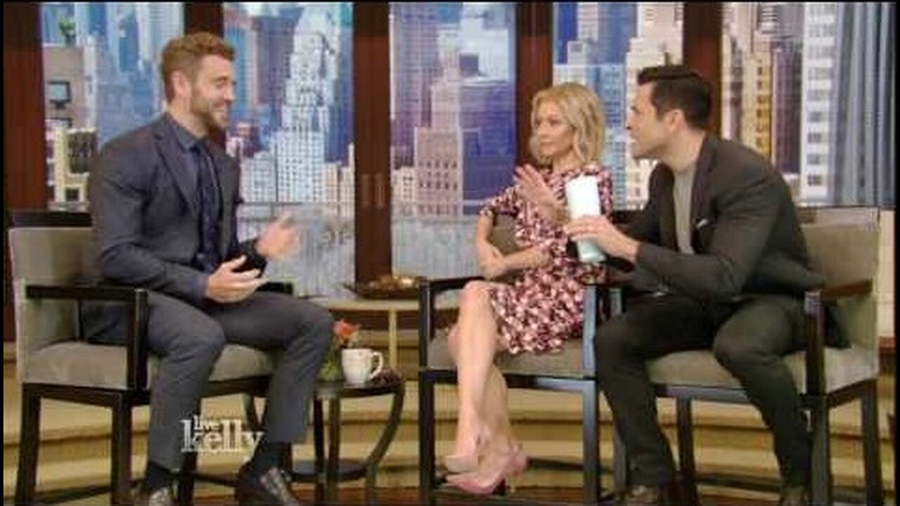 "The Bachelor" Nick Viall Gets Dating Advice From Kelly & Mark Consuelos