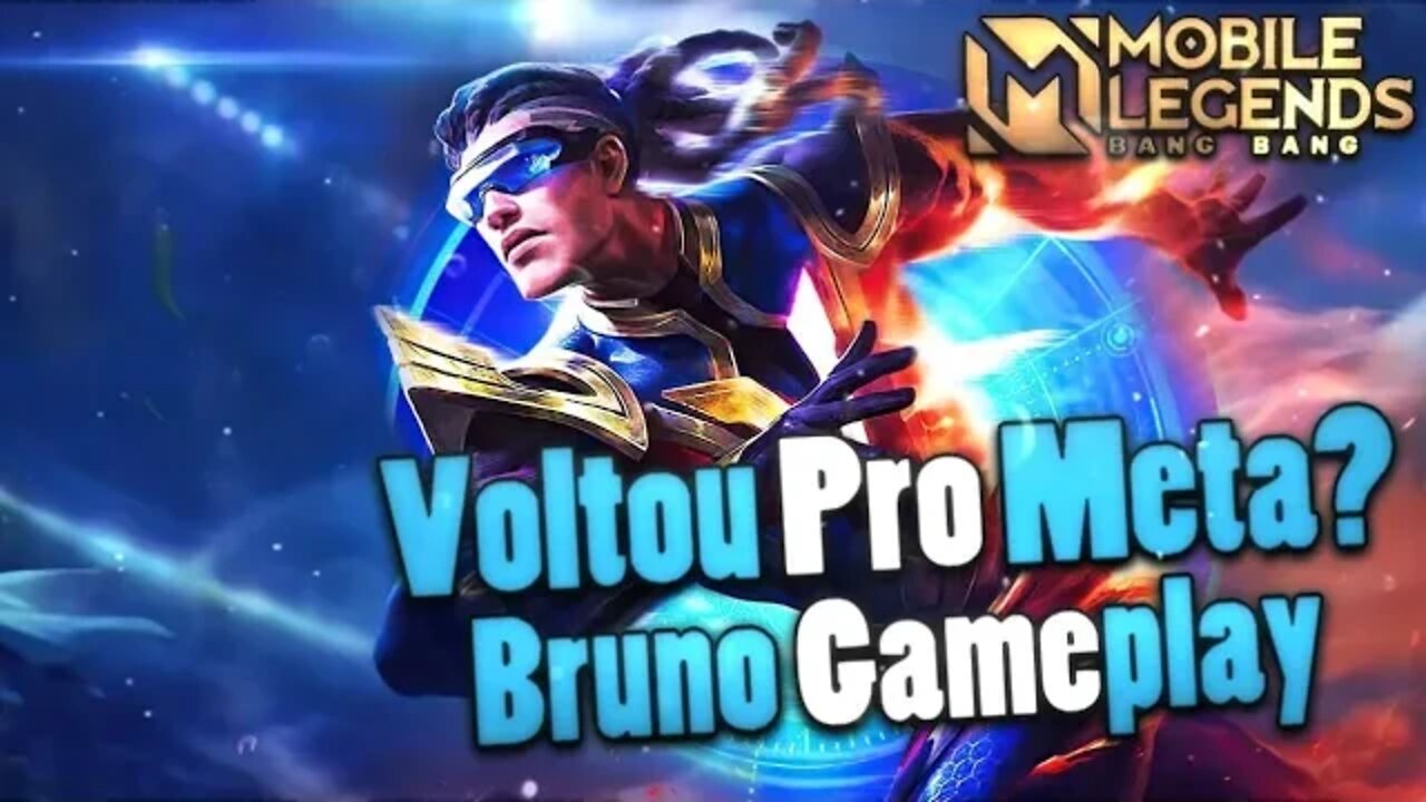 BRUNO VOLTOU PRO META NO PATCH ATUAL | Mobile Legends