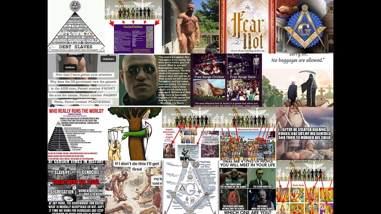 TRUST NO ONE IN THE ANUNAKI JEHOVAH SATAN JESUS ALLAH OLD MCDONALD HUMAN SLAVE MATRIX FARM EA EA O