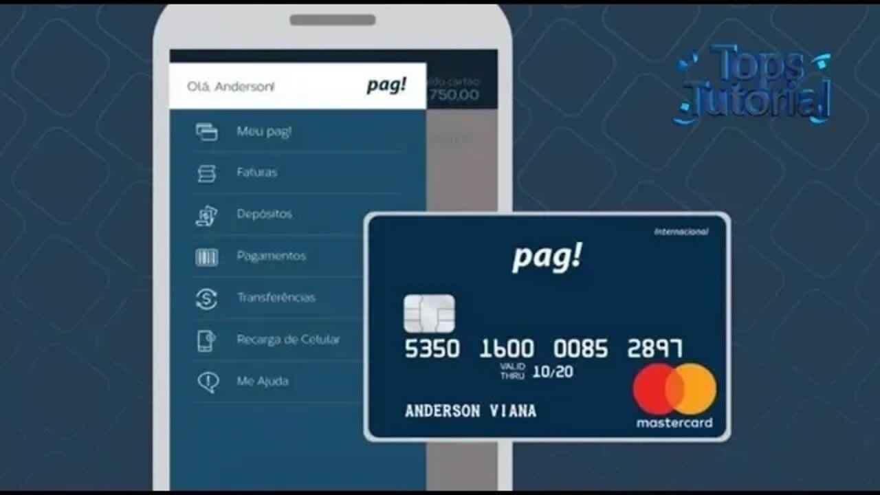 Conta Digital e Cartão Meu Pag Como Fazer Pagamento Via App