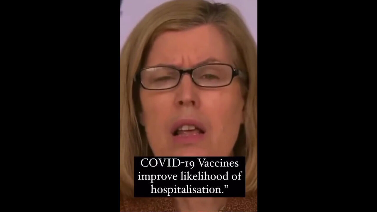 Freudian slip: "COVID vaccines improve likelihood of hospitalization"