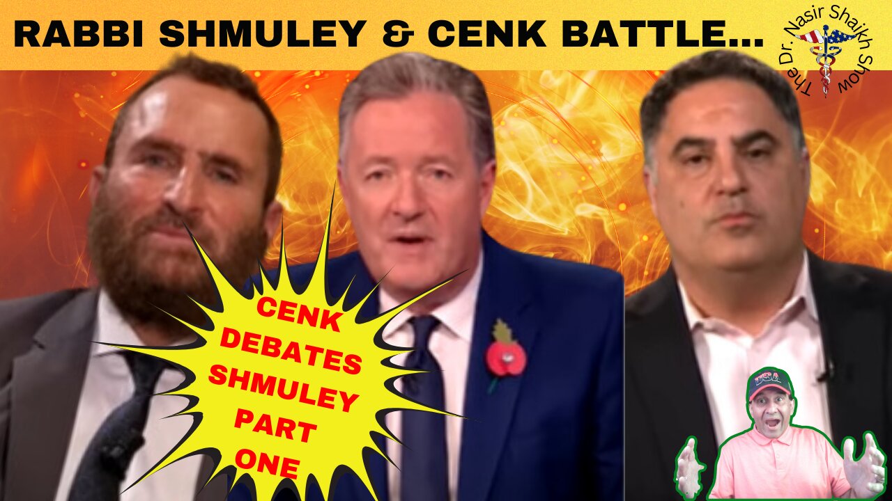 FIREWORKS ERUPT as Piers Morgan, Rabbi Shmuley & Cenk Uygur CLASH Angrily Over Hamas Palestine War