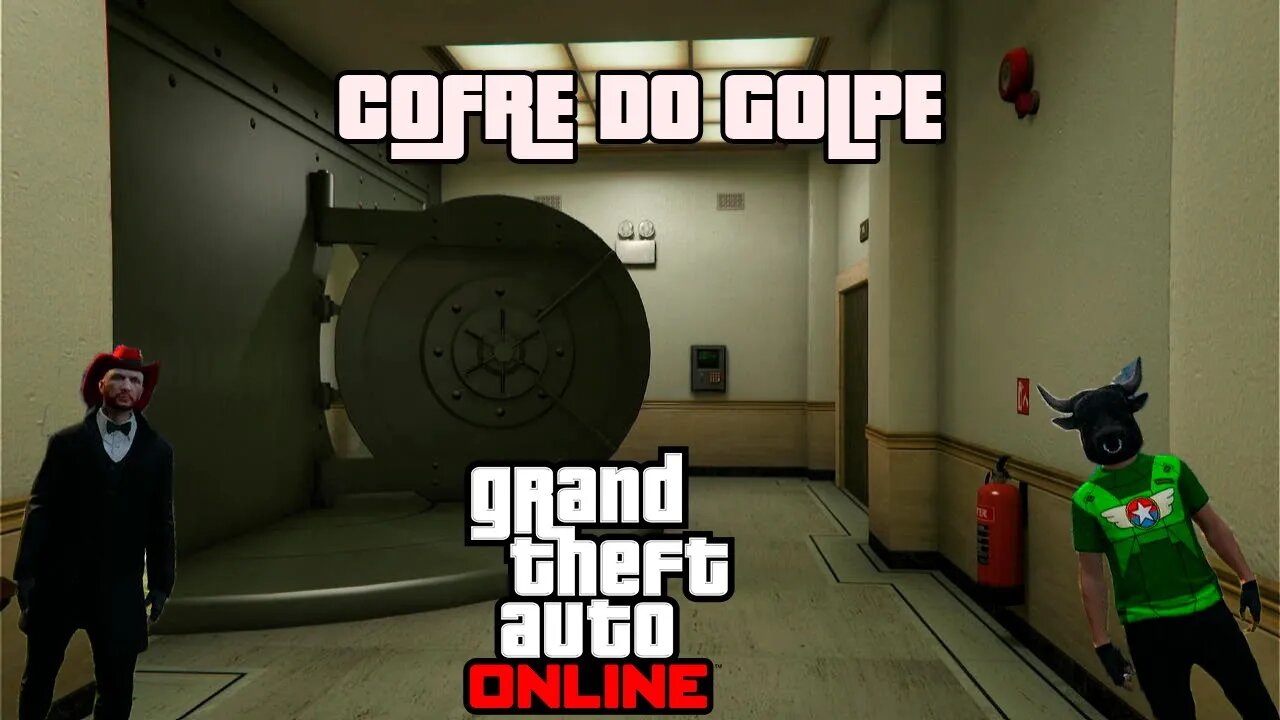 GTA ONLINE - ENTRANDO NO COFRE DO PACIFIC, CASA DO FRANKLIN e CASA DO TREVOR!!