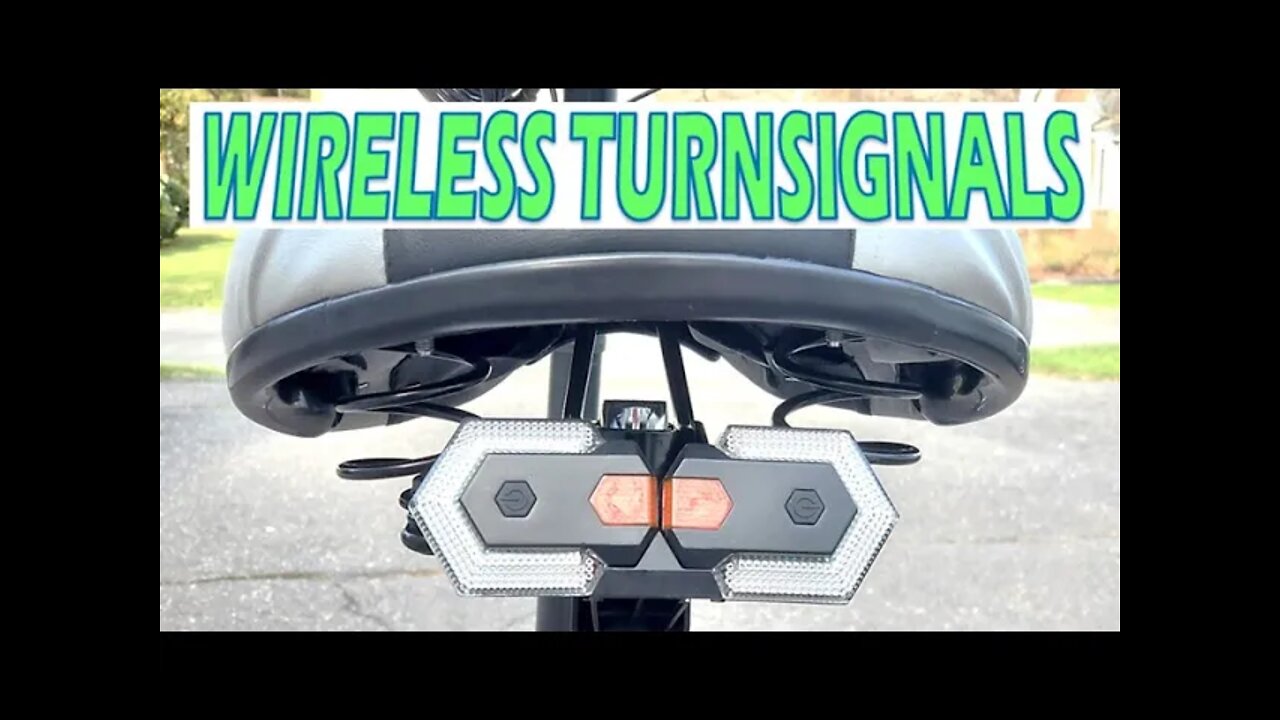 Wireless Turn Signals for Scooters & Bikes by Carry Bright
