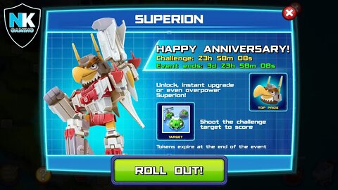 Angry Birds Transformers - Superion Event - Day 3 - Featuring Superion With Incendiary Rounds