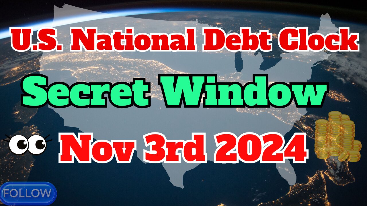 Latest U.S. Debt Clock Message 11-03-2024