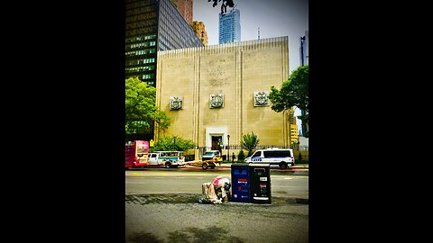 Russian Buildings of Battery Park, New York City -June 23, 2023