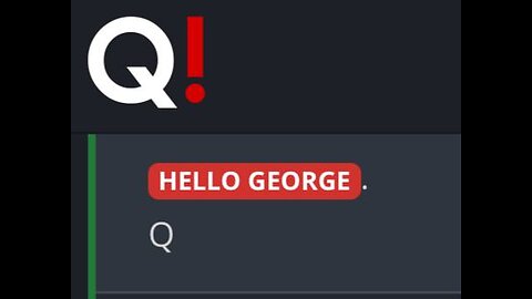 HELLO GEORGE!