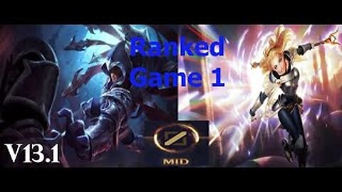 Ranked Game 1 Talon Vs Lux Mid League Of Legends V 13.1