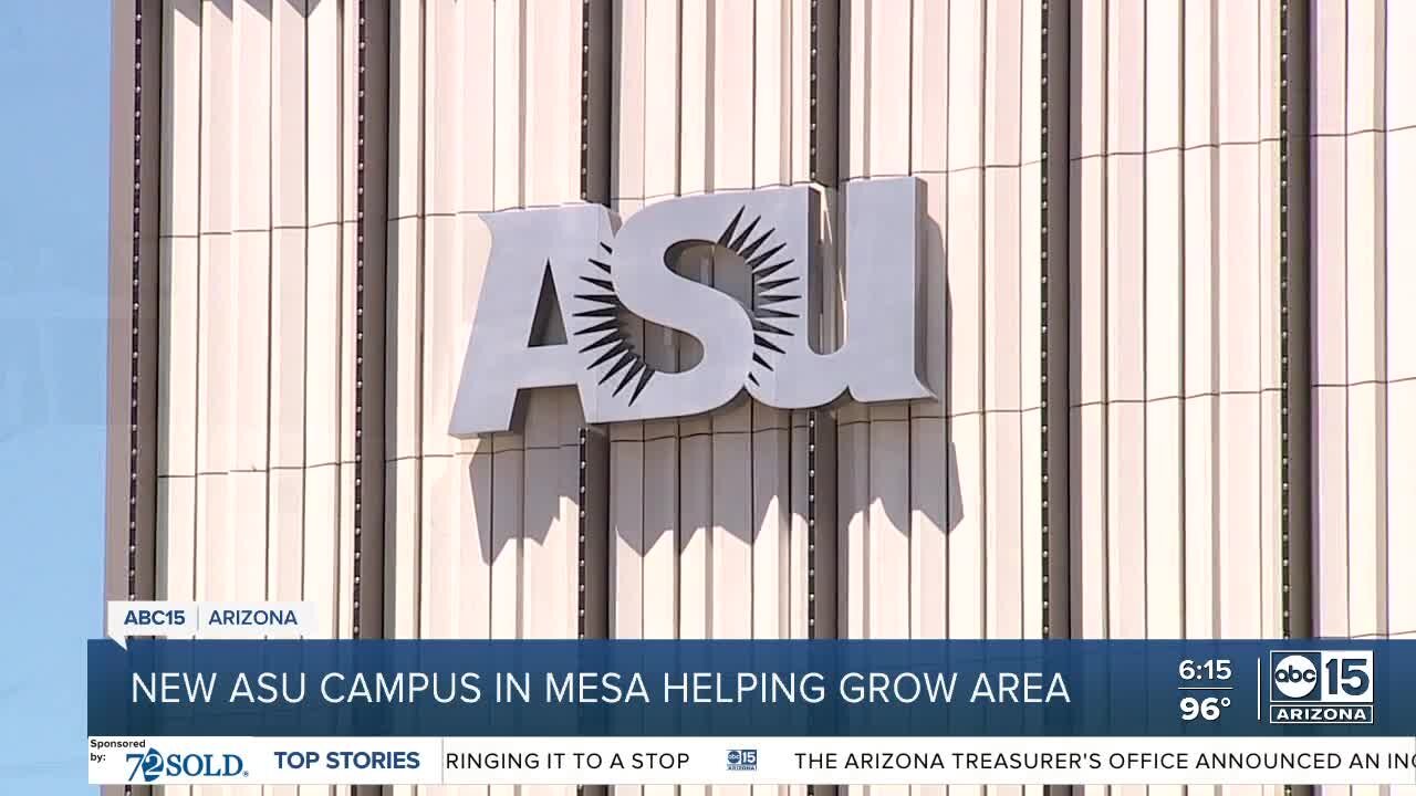 ASU’s new Mesa campus opens, bringing in more money and experiences to the area