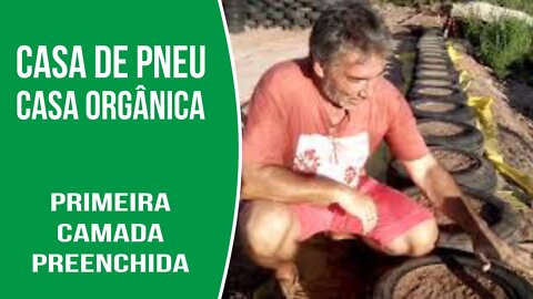 02 - Casa Orgânica, Casa Ecológica, Casa Sustentável, EarthShip, Casa de pneu