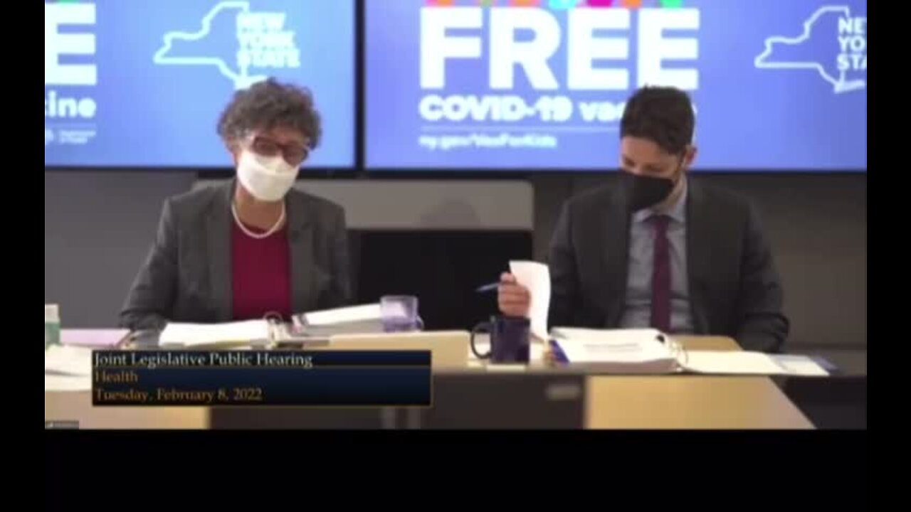NY State Dept Of Health On Developmental Harm From Masking Kids: 'We Have Not Yet Addressed This'