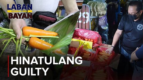 Importer ng smuggled carrots, hinatulang guilty ng korte