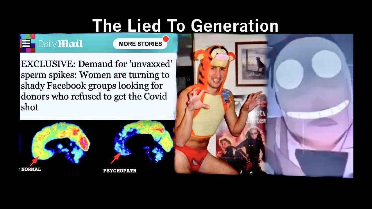 Israel 911 Russia Ukraine Expose Psychopaths Running World As Demand For Unvaccinated Sperm Spikes