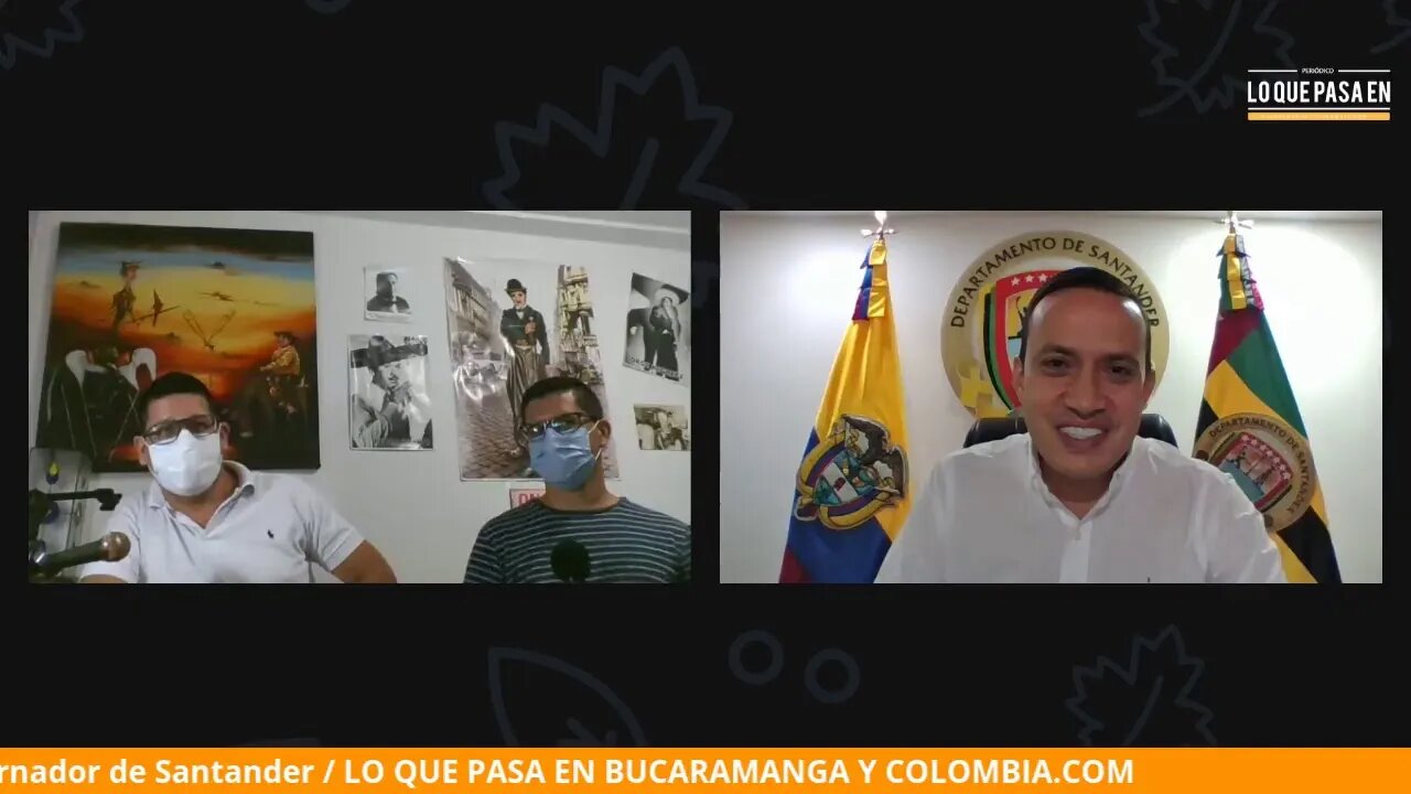 Entrevista Gobernador de santander