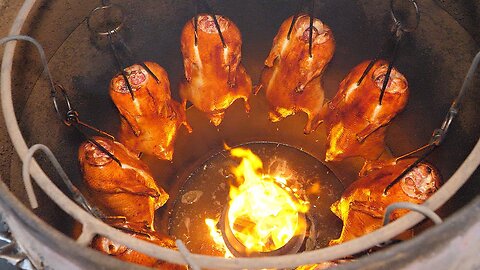 Duck roast ASMR